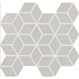 Daltile Color Wheel Retro 2" X 3" 3D Cube Glossy Desert Gray