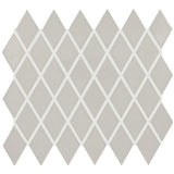 Daltile Color Wheel Retro 2" x 3" Harlequin Mosaic 12" x 13" Glossy Desert Gray