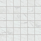 Daltile Marble Attache Lavish 2" X 2" Straight Joint Diamond Carrara