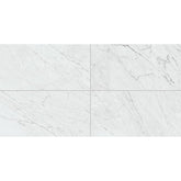 Daltile Marble Attache Lavish 24" X 48" Satin Diamond Carrara