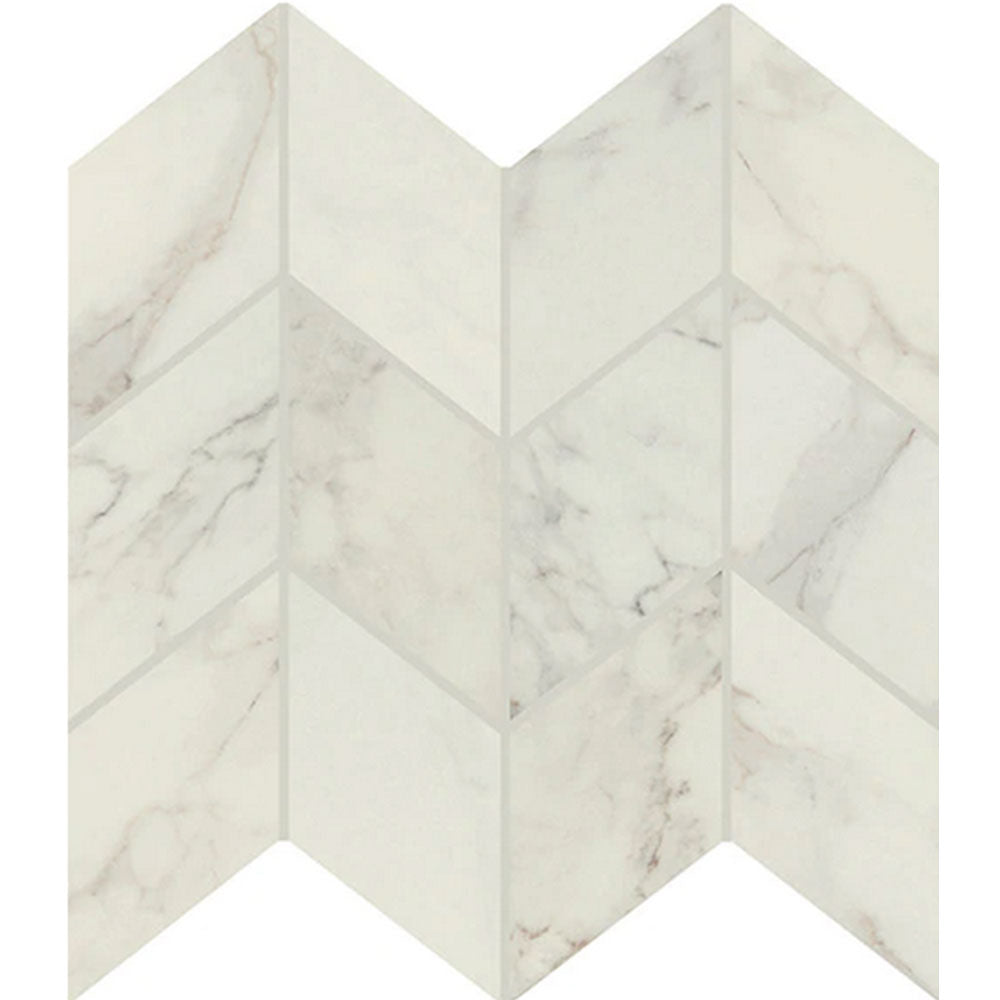 Daltile Famed 3" X 6" Mosaic Chevron Diamond