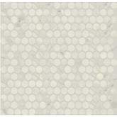 Daltile Famed 11" X 13" Mosaic Penny Rounds Diamond