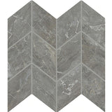 Daltile Famed 3" X 6" Mosaic Chevron Glamour