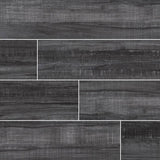 MS International Belmond 8" x 40" Matte Obsidian