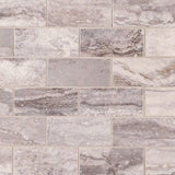MS International Bernini 2" x 4" Polished Carbone
