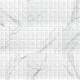 MS International Dymo 12" x 24" Glossy Statuary Chex White
