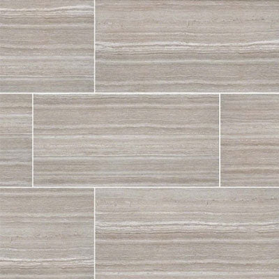 MS International Charishma 12" x 24" Matte Silver