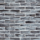 MS International Decorative Mosaic 12" x 12" Subway 2" x 6" Verde