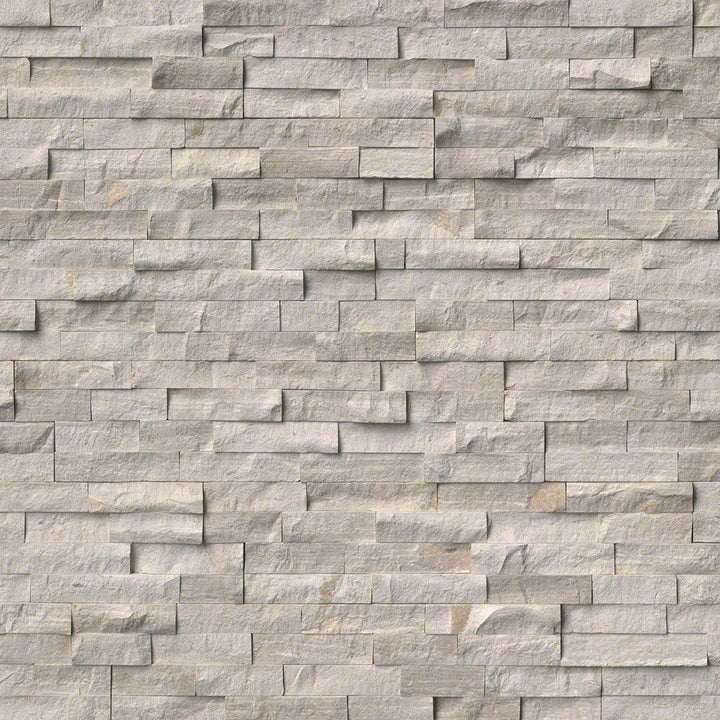 MS International Natural Stone Marble 6" x 24"  White Oak