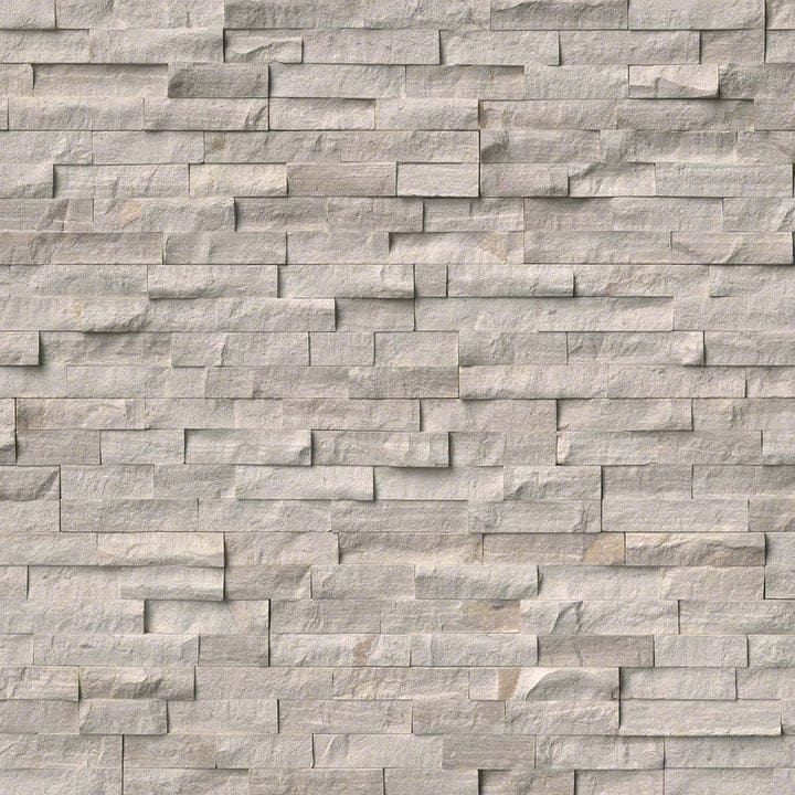 MS International Natural Stone Marble 6" x 24" White Oak