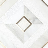 MS International Decorative Mosaic 12" x 12" Pattern Verona Gold