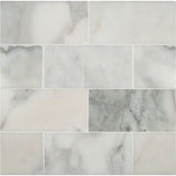 MS International Natural Stone Marble 3" x 6" Calacatta Gold
