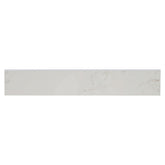 MS International Pietra 3" x 18" Bullnose Polished Carrara