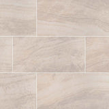 MS International Praia 12" x 24" Polished 8.8mm Crema