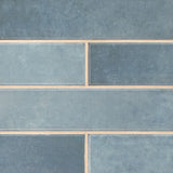 MS International Renzo 12" x 12" Mosaic 3" x 12" Denim
