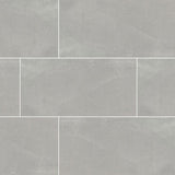 MS International Sande 12" x 24" Porcelain Polished Grey