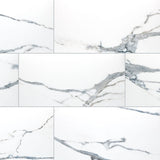 MS International Savoy 24" x 48" Porcelain Polished Azula