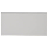 MS International Domino 3" x 6" Bullnose Gray