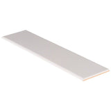 MS International Domino 4" x 12" Bullnose White