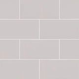 MS International Domino 12" x 12" Subway 3" x 6" Gray