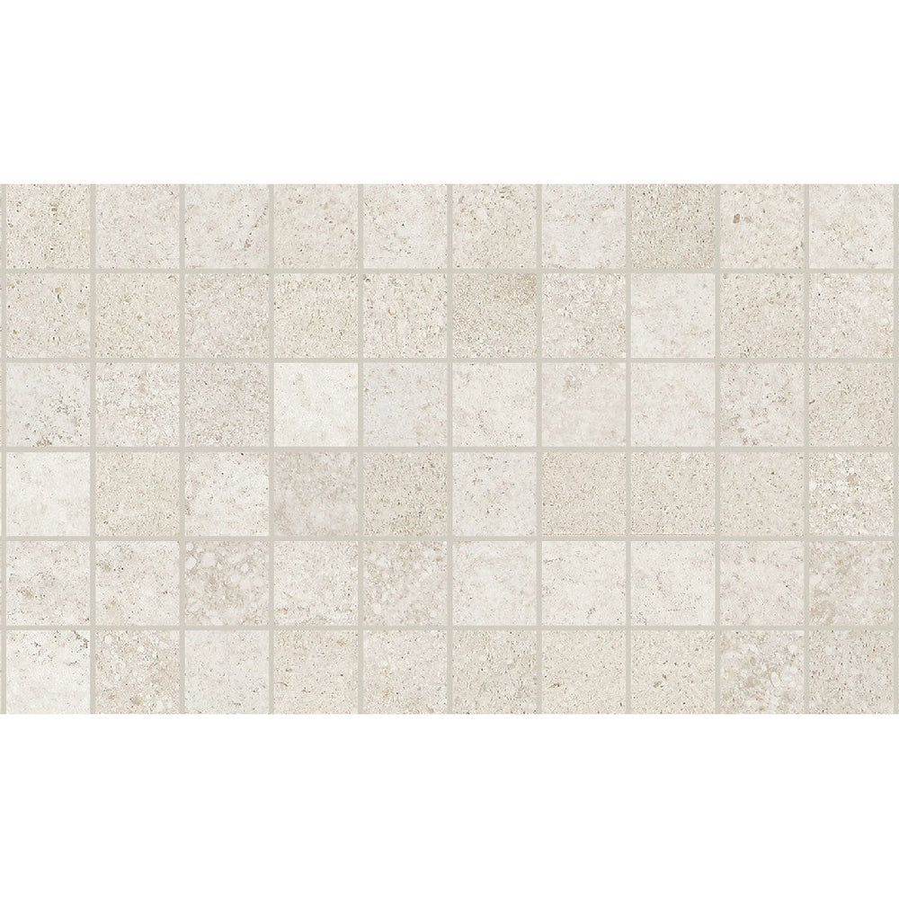 Daltile Museo 2" x 2" Straight Joint Mosaic 12" x 24 Matte Exhibition White