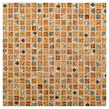 Daltile Marvel 0.625" x 0.625" Straight Joint Mosaic 12" x 12" Mixed Charm