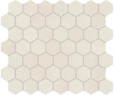 Marazzi Moroccan Concrete 1.5" Hexagon Mosaic Off White