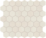 Marazzi Moroccan Concrete 1.5" Hexagon Mosaic Off White