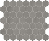 Marazzi Moroccan Concrete 1.5" Hexagon Mosaic Gray