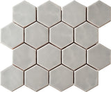 Marazzi Artistic Reflections 3" X 3" Hexagon Matte Matte Rain