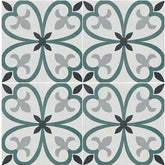 Marazzi D Segni Color 8" X 8" Deco Clover