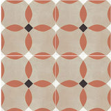 Marazzi D Segni Color 8" X 8" Deco Monarch