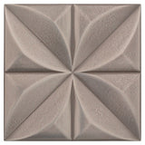Marazzi Geometal 6" X 6" Floret Nickel
