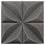 Marazzi Geometal 6" X 6" Floret Gunmetal