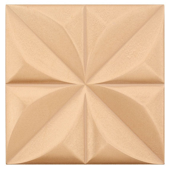 Marazzi Geometal 6" X 6" Floret Champagne Gold