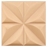 Marazzi Geometal 6" X 6" Floret Champagne Gold
