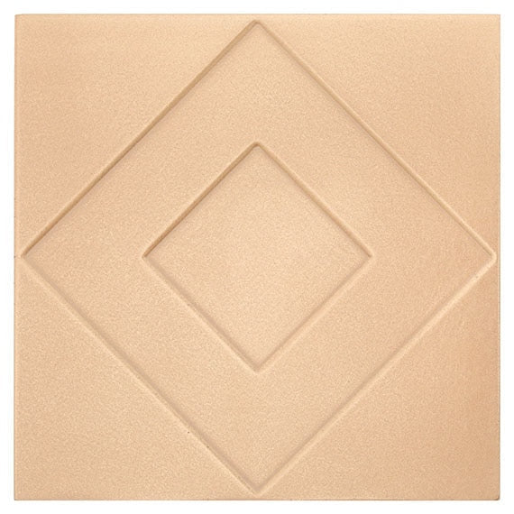 Marazzi Geometal 6" X 6" Geometric Champagne Gold