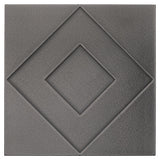 Marazzi Geometal 6" X 6" Geometric Gunmetal
