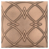 Marazzi Geometal 6" X 6" Ornamental Bronze