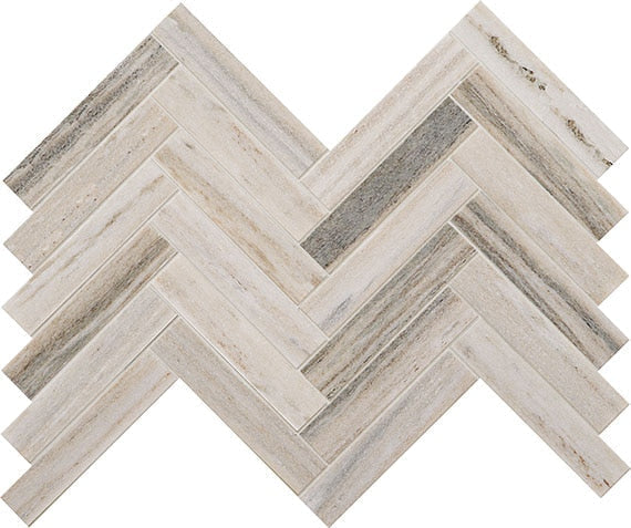 Marazzi Haven Point 1" x 6" Chevron, Straight Edge Open Horizon