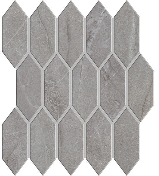 Marazzi Marble Obsession 2" X 5" Picket Satin Grigio
