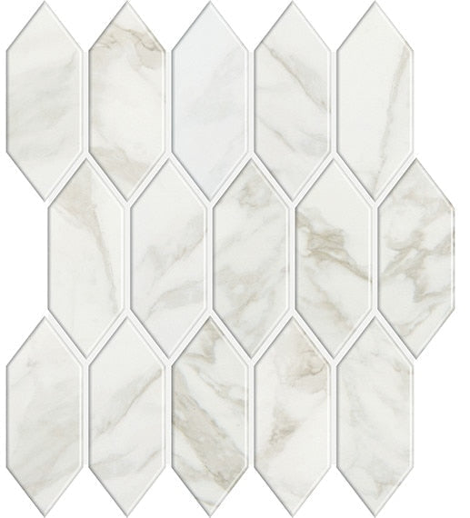Marazzi Marble Obsession 2" X 5" Picket Matte Arabescato