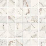 Marazzi Marble Obsession 2" X 2" Straight Joint Calacatta Gold