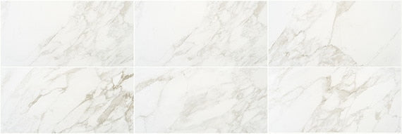 Marazzi Marble Obsession 12" X 24" Polished Arabescato