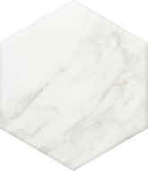 Marazzi Marble Obsession 8" Hexagon Arabescato