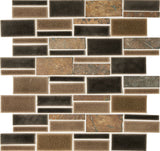 Marazzi MidPark Mosaics 3" Rectangle Random Bark