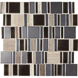 Marazzi MidPark Mosaics 2" Square Random Shadow