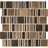 Marazzi MidPark Mosaics 2" Square Random Bark