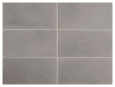Marazzi Moroccan Concrete 12" x 24" Stepwise Matte Gray