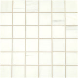 Daltile Marble 2" X 2" Honed Contempo White